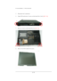 Page 17DISASSEMBLY PROCEDURE 
 3 - 17 
 
5.  Disconnect the 2 connectors. 
 
6.  Open LCD, and remove 2 screws on both ends (No.1, No.2). [M2. * 4L] 
 
 
 
7.  Remove 4 screws on both ends (No.3-6). [M2 * 6L] 
 
 
 
8.  Remove the LCD module from system. 
 
 
1 
2 
3 
4  5 
6  