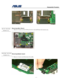 Page 19
                     Disassembly Procedure 
 
2 - 19 
 
     
 
 
Removing Main Board MAIN BOARD 
REMOVAL 1. Remove 4 screws on the M/B and remove the M/B from the bottom case. 
 
       
 
 
 
Removing Modem board 
 
MODEM BOARD 
REMOVAL 
1. Remove 2 screws and disconnect the cable. 
 
 
        