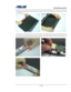 Page 12                   Disassembly procedure 
                                                                                        
 
                                              2 - 12 
2. Prying the inside edges of the bezel, then separate it from LCD back cover and take LCD front 
bezel away. 
   
 
3. Disconnect LCD cable from the inverter board and softly lift the board off LCD back cover, 
then remove the tape pasting the other connector, and disconnect the inverter cable from the 
inverter board,...