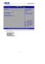 Page 163
                                              BIOS SPECIFICATION            
6-29 
7.6 EXIT MENU: 
 
 Exit BIOS setup, users may make final decision if they want to save the change just made, or load 
BIOS default setting, lists are:   
Save changes and Exit
 
Discard changes and Exit
 
Discard changes
 
Load optimal Defaults
 
Load manufacture Defaults
 
 
  