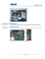 Page 21                   Disassembly procedure 
                                                                                        
 
                                              2 - 10 
 
4. Remove 4 screws and take away the speaker module. 
 
 
Motherboard 
The illustrations below show how to disassemble and remove the Motherboard. 
 
Removing Motherboard   
1. Remove 1 screw here and then disconnect the Bluetooth cables then take away the Motherboard. 
 
      
2. Separate the Motherboard from the...