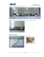 Page 31
                   Assembly procedure  
                                                                                         
4. Install the both hinge on LCD back cover. 
 
 
5. Install the inverter board on LCD back cover and then secure 2 screws to secure it. 
 
 
 
Assembly LCD Module 
1. Connect the coaxial cable and paste 2 pieces of tapes to secure it. 
 
 
 
 
 
                                                  3 - 3  