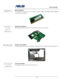 Page 8
                   service overview 
                                                                                       
Memory Module MEMORY The illustration below shows the industry-standard 200pin SO-DIMM DDR SDRAM 
module for the notebook.  
 
 
Motherboard Module MOTHER 
BOARD  
MODULE 
The illustration below shows the motherboard module of the notebook.    
 
 
 
Bottom Case Module BOTTOM CASE 
 The illustration below shows the bottom case module of the notebook. It include speaker sets...