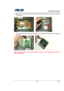 Page 4                   disassembly procedure 
                                                                                        
 
                                             W3A 3 - 4 
3.  Remove the 4 screws (M2*4L(K)) upon the thermal module and take away the CPU heat sink 
module gently   
     
     
                
4.  Turn the non-removable screw here 180 degrees counter-clockwise to loosen the CPU and take the 
CPU away   
    
 
Note: If thermal module has no thermal pad on it, please plus a...