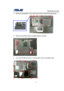 Page 11                   Disassembly procedure 
                                                                                        
 
2 - 11  7.  Remove 5 screws [M2 * 4(L)] on the top case then remove the hinge bracket. 
                          
 
 
8.  Remove the speaker cable & touchpad cable on top case. 
 
 
 
9.  Turn over the NB and remove 13 screws [M2 * 6(L)] on the bottom case. 
 
  
 
M2*6L 
  