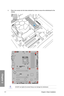 Page 642-2
3. Place nine screws into the holes indicated by circles to secure the moth\
erboard to the chassis.
DO NOT over tighten the screws! Doing so can damage the motherboard.
Chapter 2: Basic Installation 
Chapter 2  