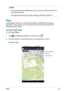 Page 63
K00B

Maps
Google Maps allows you to view and find places, establishments and get directions. It also allows you to check your current location and share the information with others.
Using Google Maps
To use Google Maps:
1. Tap 
 to display the All apps screen then tap Maps.
2.  Use the tool bar on top of the screen to customize your search.
NOTES:
• 
You cannot restore the deleted apps, but you can log in with the same ID and 
download them again.
•  Some apps are free and some might charge...