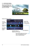 Page 32ASUS Transformer Manual32
From ASUS Quick Setting:
Tap on the notification area on the bottom right corner. The Quick Setting panel will pop up on the right.
Display local date and time
Settings Menu
Dock / Pad  Battery StatusInternet connection 
status
Auto Brightness
Quick Setting Adjustment Panel. 
Tap on the individual icons to turn on/ off the function.
Super IPS+ (Outdoor  mode)
Brightness Manual Adjustment (IPS mode)
Performance setting  