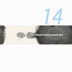 Page 14714
There’s more to your Zen
14  There’s more to your Zen  