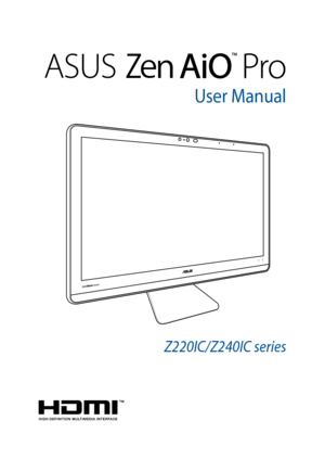 Page 1User Manual
Z220IC/Z240IC series 