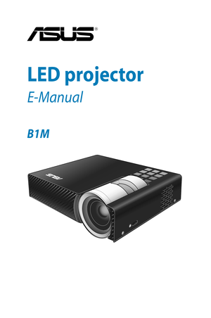 Page 1
LED projector
E-Manual
B1M  