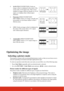 Page 3631
4.16:10 (PJD6551W/PJD7526W): Scales an 
image so that it is disp layed in the center of the 
screen with a 16:10 aspect  ratio. This is most 
suitable for images which are already in a 16:10 
aspect, as it displays them without aspect 
alteration.
5. Panorama  (PJD6551W/PJD7526W/
PJD7720HD): Scales a 4:3 image vertically and 
horizontally in a non-linear manner so that it 
fills the screen.
6. 2.35:1: Scales an image so that it is displayed in 
the center of the screen with a 2.35:1 aspect 
ratio...