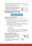 Page 1710
can prevent interference from other remote controls. Set the remote control code for the 
projector first before changing that for the remote control.
To switch the code for the projector, select from among 1 to 8 in the SYSTEM SETTING: 
ADVANCED > Remote Control Code menu.
To switch the code for the remote control, press ID set and 
the number button corresponding to the remote control code 
set in the projector OSD together for 5 seconds or more. 
The initial code is set to 1. When the code is...