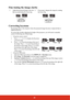 Page 3528
Fine-tuning the image clarity
Correcting keystone
Keystoning refers to the situation where the projected image becomes a trapezoid due to 
angled projection.
To correct this, besides adjust ing the height of the projector, you will need to manually 
correct it following one of these steps.
• Using the remote control
1. Press  /// to display the Keystone 
correction page.  
2. Press   to correct keystoning at the top of  the image. Press   to  correct keystoning at 
the bottom of the image. Press   to...