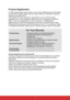 Page 7v
Product Registration
To fulfill possible future product needs, and to receive additional prod\
uct information 
as it becomes available, please visit your region section on ViewSonic’\
s website to 
register your product online.
The ViewSonic CD also provides an opportunity for you to print the produ\
ct 
registration form. Upon completion, please mail or fax to a respective V\
iewSonic 
office. To find your registration form, use the directory “:\CD\Reg\
istration”. 
Registering your product will best...