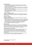 Page 91How to get service: 
1.  For information about receiving service under warranty, contact ViewSoni\
c Customer Support (please refer to “Customer Support” page). You \
will need to 
provide your product’s serial number.
2.  To obtain warranted service, you will be required to provide (a) the o\
riginal dated  sales slip, (b) your name, (c) your address, (d) a description of \
the problem, and 
(e) the serial number of the product.
3.  Take or ship the product freight prepaid in the original container to...