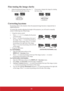 Page 3429
Fine-tuning the image clarity
Correcting keystone
Keystoning refers to the situation where the projected image becomes a trapezoid due to 
angled projection.
To correct this, besides adjusting the height of the projector, you will need to manually 
correct it following one of these steps.
• Using the remote control
1. Press /// to display the Keystone 
correction page.  
2. Press   to correct keystoning at the top of 
the image. Press   to correct keystoning at 
the bottom of the image. Press   to...