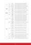 Page 7570
BlankWriteBlank on 0x06 0x14 0x00 0x04 0x00 0x34 0x12 0x09 0x01 0x68
Blank off 0x06 0x14 0x00 0x04 0x00 0x34 0x12 0x09 0x00 0x67
Read Blank status 0x07 0x14 0x00 0x05 0x00 0x34 0x00 0x00 0x12 0x09 0x68
Keystone-
Ve r t i c a lWriteDecrease 0x06 0x14 0x00 0x04 0x00 0x34 0x12 0x0A 0x00 0x68
Increase 0x06 0x14 0x00 0x04 0x00 0x34 0x12 0x0A 0x01 0x69
ReadKeystone 
status0x07 0x14 0x00 0x05 0x00 0x34 0x00 0x00 0x12 0x0A 0x69
Keystone-
HorizontalWriteDecrease 0x06 0x14 0x00 0x04 0x00 0x34 0x11 0x31 0x00...