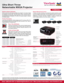 Page 2Mini Type B USB (USB Display)
Specifications
Sales: (888) 881-8781 or SalesInfo@ViewSonic.com • More product information: www.ViewSonic.com
*Lamp life may vary based on actual usage and other factors. **One year Express Exchange® service requires product registration.  Programs,  specifications  and  availability  are  subject  to  change  without  notice.  Selection,  offers  and 
programs may vary by country; see your ViewSonic representative for complete details.Corporate names, trademarks\
 stated...