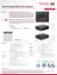 Page 2ViewSonic Corporation’s QMS & EMS 
have been registered to ISO 9001 & ISO 14001, respectively, by TUV NORD.
VGA
DC Power
HDMI / MHL
SD Card Reader USB Type A
IR Sensor
AV/Audio In
Control Panel
Focus Ring
Mounting Hole
Projection Lens Elevation Foot
Kensington®  Lock Slot
Specifications
*One year free Express Exchange® service requires product registration. Programs, specifications and availability are subject to change without notice. Selection, 
offers and programs may vary by country; see your...