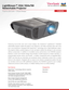 Page 1LightStream™ XGA 1024x768  
Networkable Projector
PJD6350True-to-Life Color + Smart Design
Featuring true-to-life color and a smart design, the ViewSonic® LightStream™ PJ D 6 3 5 0 
networkable projector makes the grade in any classroom, and helps corporate users rise to the 
top in any boardroom. Equipped with SuperColor™ technology and a high-brightness output, 
this projector strikes a perfect balance of color and light to deliver the ultimate in color accuracy 
without compromise. In addition to...