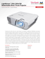 Page 1LightStream™ XGA 1024x768  
Networkable Short Throw Projector
PJD6352LSTrue-to-Life Color + Smart Design
Featuring true-to-life color and a smart design, the ViewSonic® LightStream PJD6352LS networkable 
short throw projector makes the grade in any classroom, and helps corporate users rise to the top in any 
boardroom. Equipped with SuperColor™ technology and a high-brightness output, this projector strikes a 
perfect balance of color and light to deliver the ultimate in color accuracy without...