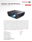 Page 1 
LightStream™ XGA 1024x768 Projector
PJD5255True-to-Life Color in Any Light*
The ViewSonic® LightStream™ PJD5255 value projector lets you experience true-to-life 
color in any lighting condition. Whether for classrooms, meeting rooms, or home theaters, 
ViewSonic LightStream projectors bring lesson plans, presentations, and movies to life 
with vivid colors and crisp images. Equipped with SuperColor™ technology and a high-
brightness output, this projector strikes a perfect balance of color and light to...