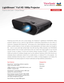 Page 1 
LightStream™ Full HD 1080p Projector
PJD7835HDTrue-to-Life Color + Smart Design
Featuring true-to-life color and a smart design, the ViewSonic® LightStream PJD7835HD 1080p 
projector delivers all you need for high-definition multimedia presentations for the office or 
classroom. Equipped with SuperColor™ technology and a high-brightness output, this projector 
strikes a perfect balance of color and light so that presentations and lesson plans are brought to 
life – even in rooms with high ambient...