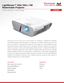 Page 1LightStream™ XGA 1024 x 768  
Networkable Projector
PJD6250LTrue-to-Life Color + Smart Design
Featuring true-to-life color and a smart design, the ViewSonic® LightStream PJD6250L 
networkable projector makes the grade in any classroom, and helps corporate users rise to the 
top in any boardroom. Equipped with SuperColor™ technology and a high-brightness output, 
this projector strikes a perfect balance of color and light to deliver the ultimate in color accuracy 
without compromise. A smart and intuitive...