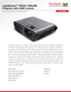 Page 1LightStream™ WXGA 1280x800  
Projector with 4,000 Lumens
PJD7525WTrue-to-Life Color + Smart Design
Perfect for classrooms or meeting rooms with high ambient light, the ViewSonic® LightStream 
PJD7525W projector delivers presentations that always shine bright. Thanks to SuperColor™ 
technology and the brilliance of 4,000 lumens, this projector strikes a perfect balance of color 
and light to deliver amazing brightness and front-of-screen performance. Whether the shades are 
drawn, or the room is fully...