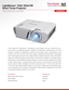 Page 1LightStream™ XGA 1024x768  
Short Throw Projector
PJD5353LSTrue-to-Life Color in Any Light*
The ViewSonic® LightStream™ PJD5353LS value projector lets you experience true-
to-life color in any lighting condition. Whether for classrooms, meeting rooms, or home 
theaters, ViewSonic LightStream projectors bring lesson plans, presentations, and 
movies to life with vivid colors and crisp images. Equipped with SuperColor™ technology 
and a high-brightness output, this projector strikes a perfect balance of...