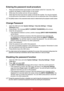 Page 2922
Entering the password recall procedure
1. Press and hold the [Auto Sync] button on the remote control for 3 second\
s. The 
projector will display a coded number on the screen.
2.  Write down the number and turn off your projector.
3.  Seek help from the local service center to decode the number. You may be required 
to provide proof of purchase to verify that you are an authorized user o\
f the projector.
The [XXX] number in the screenshot shown above is determined by the proj\
ector model number....