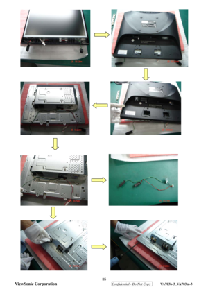 Page 38
 35 
ViewSonic Corporation
  Confidential - Do Not Copy  VA703b-3_VA703m-3 
 
           
 
 
 
           
 
   
 
 
           
 
 
  