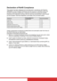 Page 5iv
Declaration of RoHS Compliance
This product has been designed and manufactured in compliance with Directive 
2002/95/EC of the European Parliament and the Council on restriction of the use 
of certain hazardous substances in electrical and electronic equipment (RoHS 
Directive) and is deemed to comply with the maximum concentration values issued 
by the European Technical Adaptation Committee (TAC) as shown below:
Substance Proposed Maximum 
ConcentrationActual Concentration
Lead (Pb)0.1%< 0.1%...