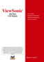 Page 1ViewSonic
®
Model No. : VS13779
IMPORTANT:  Please read this User Guide to obtain important 
information on installing and using your product in a safe manner, as 
well as registering your product for future service.  Warranty information 
contained in this User Guide will describe your limited coverage from 
ViewSonic Corporation, which is also found on our web site at http://
www.viewsonic.com in English, or in specific languages using the 
Regional selection box in the upper right corner of our...