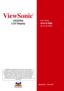Page 1ViewSonic
®
VX2239w
LCD Display
Model No. : VS13118
IMPORTANT:  Please read this User Guide to obtain important 
information on installing and using your product in a safe manner, as 
well as registering your product for future service.  Warranty information 
contained in this User Guide will describe your limited coverage from 
ViewSonic Corporation, which is also found on our web site at http://
www.viewsonic.com in English, or in specific languages using the 
Regional selection box in the upper right...