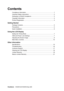 Page 2ViewSonicVX2451mh/VX2451mhp-LED
Contents
Compliance Information.............................................................................. 1
Important Safety Instructions ...................................................................... 2
Declaration of RoHS Compliance ............................................................... 3
Copyright Information ................................................................................. 4
Product Registration...