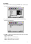 Page 41ViewSonic CD3200 38 
COLOR MODE :  
1. Press  the S / T buttons to select COLOR MODE option, and then press   
the X button to enter the COLOR TEMP. sub-menu. 
 
 
 
 
 
 
 
 
 
2. Press the X button to choose the color of picture mode. [NORMAL], 
[WARM], [COOL], [MANUAL].   
 
 
 
 
 
 
 
 
 
 
3. Press S / T buttons to move USER-R/G/B and then press the X button 
to enter the desired setting. 
USER-R: adjust the red ratio of the picture  
USER-G: adjust the green ratio of the picture 
USER-B: adjust...