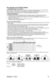 Page 35
ViewSonic CD4620  32 
For long life use of Public Display 
< Image Sticking of LCD Panel > 
When LCD panel is operated continuously fo r long hours, a trace of electric charge remains near the electrode inside 
LCD, and residual or “ghost” image of previ ous image may be observed. (Image Persistence) 
Image Persistence is not permanent, but when fixed image is di splayed for long period, ionic impurities inside LCD are 
accumulated along the displayed image, and it  is observed permanently. (Image...