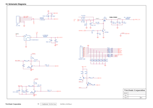 Page 81
40mil40milPANEL POWER
5DVCC
BKLT-EN
LED-2
LED-1
BKLT-ENJ1
LED-2LED-1
5DVCC
BKLT-VBRI
BKLT-VBRI
DGND
DGND
DGND
DGND
5V5DVCC
LED2
LED1
DGND
3.3VPANEL_VCC5V
5V
ONPANEL_5V
DGND
VBRI
INVON
POWER
MENUEXITDOWNUPMUTE
3.3DVCC
3.3V
MCU_VCC
5DVCC
R2NC/0
R171K
R82K
R5100k
R1610K/NC
Q4
2N390612
3
R410K
Q52N390612
3R14220
R120220
C10
1uF
Q1AO3401
1
32
+C7047uF_16V/NC
L1FEB/1206
Q6KST39041
2
3
FB1FEB/1206
+C7
100uF_16V
+C1100uF_16V
JP1
HEADER 13/SM
12345678910
12345678910
R121220
+C6
100uF_16V
R123220
R117220
C11...