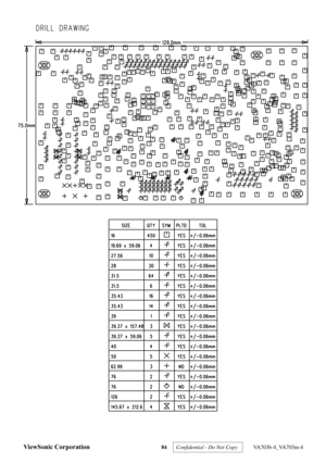 Page 88
ViewSonic Corporation 84 Confidential - Do Not Copy   VA703b-4_VA703m-4  