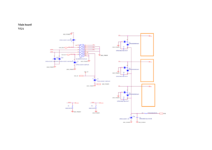 Page 24Main board 
VGA VGA_SDABI+GI+RI+VSINHSINGI+RI+BI+HSINVGA_SCLR4
0402/2.2K/5%Z5
OPEN/UDZSF-5.6B/RoHS1
2
D3
OPEN/BAV99/RoHS1
3
2
Z1
OPEN/UDZSF-5.6B/RoHS
1
2
Z6
OPEN/UDZSF-1.9V
1
2
C3
OPEN/0402/100n/16V/YC4
OPEN/0402/100n/16V/YCN1
MLX89263-6762/RoHS162738495111213141510C1
OPEN/0402/100n/16V/YD4
OPEN/BAV99/RoHS1
3
2
R6OPEN/0402/0R/5%Z2
OPEN/UDZSF-5.6B/RoHS
1
2
R5
0402/2.2K/5%C5
OPEN/0603/10u/6.3V/5/BZ3
OPEN/UDZSF-5.6B/RoHS
1
2
Z4
OPEN/UDZSF-5.6B/RoHS
1
2
D1
OPEN/BAV99/RoHS1
3
2...