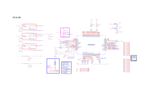 Page 26SCALAR TCON5R1922 ohm 1/16WRI1-RI1
RTD_SDIO3
BI1-BI1GI1GI1-
TCON11GND GNDRTD_SCLKRTD_SCSB
TCON0TCON4 TCON1TCON13TCON2
TCON7OPTION Remark
PIN5(TMDS TEST):Host Interface SelectH--ParallelL--Serial
PIN4(PLL TEST2):Crystal in FrequecyH--1X(24MHz Crystal)L--2X(12MHz Crystal)
PIN3(PLL TEST1):MCU Host interfaceTypeH--112~115+118/119, L--51~56
RX2+RX0+RX1-RX1+RX2-RXC-RXC+RX0-RTD_SDIO3A_R1PA_R0PA_R0NA_R1N
A_G1PA_G1NA_B0NA_B0PA_B2NA_B2PA_G0NA_G0PA_CKPA_G2PA_CKNA_B1PA_B1NA_R2PA_R2NA_G2N
YOUTVSYNCHSYNCB_B1N...