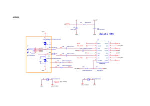 Page 28AUDIO 
delete C55LINRINLIN-RIN-LIN-RINRIN-LINMUTEAMP_SHDNVOL_PWMU7
APA2068SE/BTL13ROUT+14VDD15ROUT-16MUTE 1/SHDN 2RIN- 3BYPASS 4GND 5LIN- 6VOL 7VOLMAX 8LOUT-9VDD10LOUT+11GND12R82
0402/0R/5%C54
1206/10u/10V/YC570805/2.2u/16V/YR85OPEN/0402/0R/5%D17
OPEN/VPORT0603470KV05T1
2
C560402/1u/10V/YR810603/0R/5%R84OPEN/0402/0R/5%C580402/1u/10V/YR830402/0R/5%D16OPEN/VPORT0603470KV05T
1
2
R86
OPEN/0402/0R/5%J1
2SJ-05101NC32101131R87...