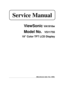 Page 1 
 
ViewSonic VA1916w 
Model No.  VS11755 
19” Color TFT LCD Display 
 
 
 
 
 
 
 
 
 
 
 
 
 
 
 
 
 
 
 
 
 
 
 
 
 
 
 
 
 
(Manufacture date: Dec. 2008) 
 Service Manual  