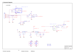 Page 41
8. Schematic Diagrams   38
 
ViewSonic Corporation   
Confidential - Do Not Copy    
VX2235wm-4 
Model
TitleDate Rev:ViewSonic Corporation
DC TO DC
8.1. DC TO DC
5V 3.3V
modify value 6/27
modify value 7/6
5V_PANEL
VDA_1V8 2,3
LCDVDD 3
VDD_CTRL
4
3.3DVCC 3,4,5
DGND 2,3,4,5
adj_BACKLIGHT 4
5V_AMP 5
on_BACKLIGHT 4
DGND
DGND
DGND
+5V
VDA_1V8
DGND
DGND
5V_PANEL
3.3DVCC
DGND
+5V
DGND
DGND
+5V
DGND
DGND
+5VDGND
DGND
DGND
P101
CON9
123456789
Q102
NC/MMBT 3904
B
EC
R111 47K
R109
22K
C108
100nF
R110 220
R102 100...