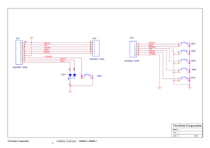 Page 74
ViewSonic Corporation 
Confidential - Do Not Copy    
VG930m-3_VA930m-1 
 71
 
 
Model
TitleDate Rev:ViewSonic Corporation
LED-1LED-2 UP
DOWN MENU
MUTE
EXIT
POWER
MUTE
UP
DOWN
EXIT
MENU DGND
JP4
HEADER 13/SM
654321 6
5
4
3
2
1
LED1
A1C
A2
JP3
HEADER 13/SM
654321
6 5 4 3 2 1
SW3
1
2
3
4
SW6
1
2
3
4
SW5
1
2
3
4
SW4
1
2
3
4
SW2
1
2
3
4
JP5
HEADER 13/SM
12345678910
1 2
3 4 5 6 7
8 9
10
SW1
1
2
3
4 