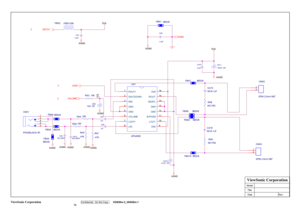 Page 75
ViewSonic Corporation 
Confidential - Do Not Copy    
VG930m-3_VA930m-1 
 72
 
 
Model
TitleDate Rev:ViewSonic Corporation
E
VOLUME
3
STBY
3
5DVCC
3
DGND
AGND
5VA
5VA
AGND
AGND
AGND
AGND
AGND
AGND
AGND
AGND
AGND
CA13
0.1uF
FBA1 BED/6
CA2
0.1uF
FBA10 BED/6
CA1
0.1uF
FBA5 BED/6
CNA3
2PIN 2.0mm180
12
CNA2
2PIN 2.0mm180
12
+
CA12
2.2uF_16V
RA5
47K
FBA8 BED/6
RA8
NC/1R2
+
CA3
10uF_16V
FBA2 FEB/1206
CA6
NC/180PF
UA1
APA2065
12345678
910111213141516
ROUT+
SHUTDOWN
RIN-
GND
GND
VOLUME
LOUT+
LIN- VDD
LOUT-...