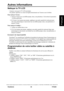 Page 40Autres informations
V iewS onic                                                      34                                                                   VT2230
Veuillez contacter léquipe de service ViewSonic à : http://www.ViewSonic.com ou nous appeler au : United States 1-800-688-6688, Canada 1-866-463-4775
Français
Nettoyer la TV LCD
• Assurez-vous que la TV LCD est éteinte
• Ne jamais vaporiser ou verser de liquide directement sur l’écran ou sur le boîtier.
Pour nettoyer l’écran :
1.  Essuyez l’écran...