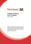 Page 1IMPORTANT:  Please read this User Guide to obtain important information on installing 
and using your product in a safe manner, as well as registering your product for future 
service. Warranty information contained in this User Guide will describe your limited 
coverage from ViewSonic Corporation, which is also found on our web site at http://
www.viewsonic.com  in  English,  or  in  specific  languages  using  the  Regional  selection 
box in the upper right corner of our website. “Antes de operar su...
